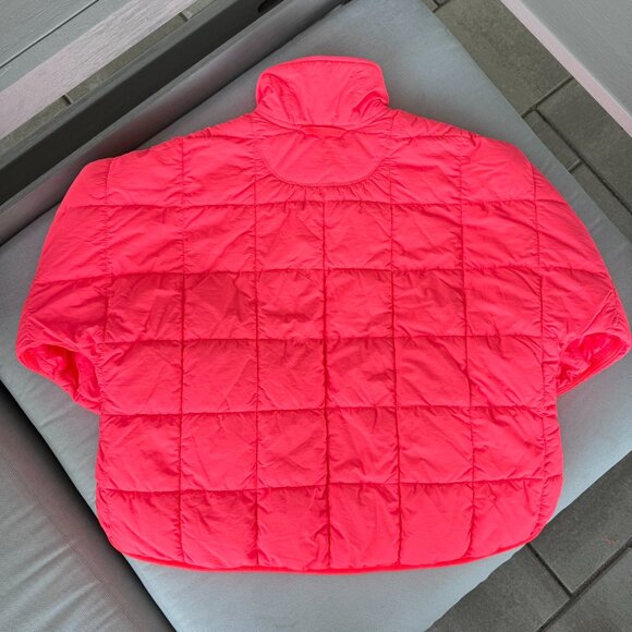 NWT Free People Pippa Packable Puffer Jacket Hot Watermelon FP Movement XS - Picture 6 of 12